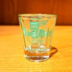 Hard Rock Cafe Baltimore shot glass - St. Patrick's Day 2005 commemorative.